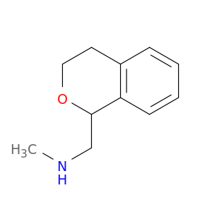 (3,4-二氢-1H-异苯并吡喃-1-基甲基)甲胺盐酸盐