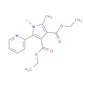 1H-吡咯-3,4-二羧酸,2-甲基-5-(2-吡啶基)-,二乙酯