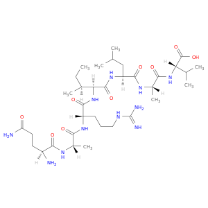 L-Valine, L-glutaminyl-L-alanyl-L-arginyl-L-isoleucyl-L-leucyl-L-alanyl-