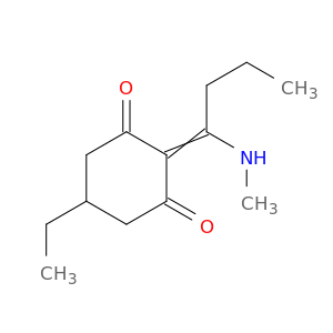 1,3-Cyclohexanedione, 5-ethyl-2-[1-(methylamino)butylidene]-