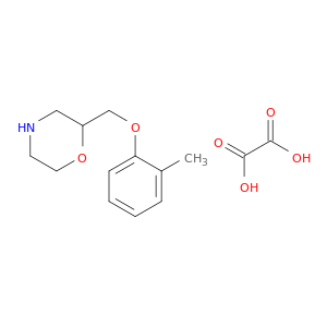 Morpholine, 2-[(2-methylphenoxy)methyl]-, ethanedioate