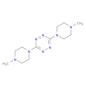 1,2,4,5-Tetrazine, 3,6-bis(4-methyl-1-piperazinyl)-