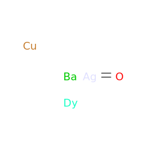 Barium copper dysprosium silver oxide