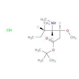 (3S,4S,5S)-3-甲氧基-5-甲基-4-(甲基氨基)庚酸叔丁酯盐酸盐