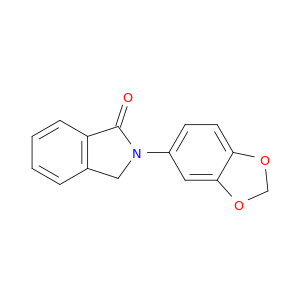 1H-Isoindol-1-one, 2-(1,3-benzodioxol-5-yl)-2,3-dihydro-