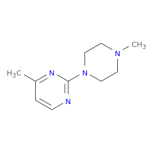 Pyrimidine, 4-methyl-2-(4-methyl-1-piperazinyl)-