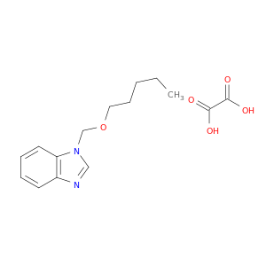 1-[(pentyloxy)methyl]-1h-benzimidazole ethanedioate(1:1)