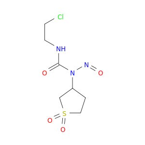 Urea, N'-(2-chloroethyl)-N-nitroso-N-(tetrahydro-1,1-dioxido-3-thienyl)-