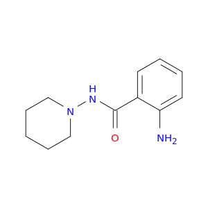 Benzamide, 2-amino-N-1-piperidinyl-