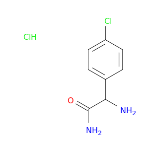 2-amino-2-(4-chlorophenyl)acetamide Hydrochloride