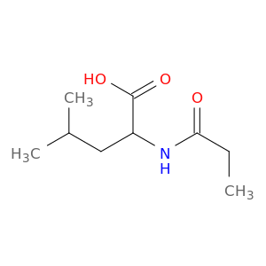 4-methyl-2-(propanoylamino)pentanoic acid