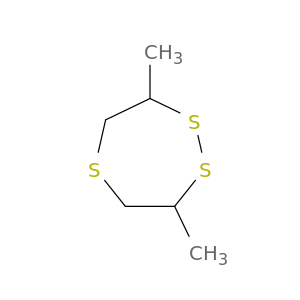 1,2,5-Trithiepane, 3,7-dimethyl-