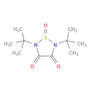 1,2,5-Thiadiazolidine-3,4-dione, 2,5-bis(1,1-dimethylethyl)-, 1-oxide
