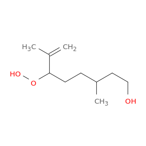 7-Octen-1-ol, 6-hydroperoxy-3,7-dimethyl-
