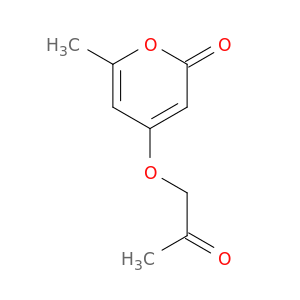2H-Pyran-2-one, 6-methyl-4-(2-oxopropoxy)-