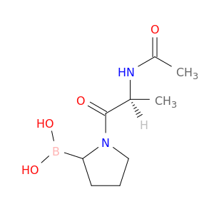 Boronic acid, B-[1-[(2S)-2-(acetylamino)-1-oxopropyl]-2-pyrrolidinyl]-
