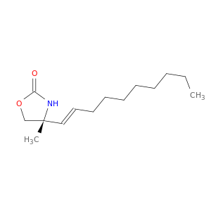 2-Oxazolidinone, 4-(1E)-1-decen-1-yl-4-methyl-, (4R)-