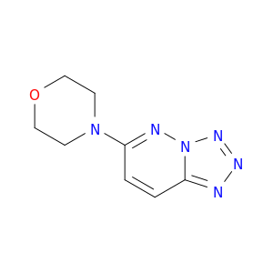 Tetrazolo[1,5-b]pyridazine, 6-(4-morpholinyl)-