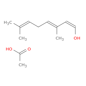 1,3,6-Octatrien-1-ol, 3,7-dimethyl-, acetate, (E,E)-