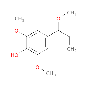Phenol, 2,6-dimethoxy-4-(1-methoxy-2-propenyl)-
