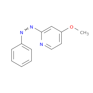 Pyridine, 4-methoxy-2-(phenylazo)-
