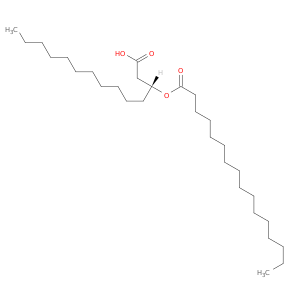 Hexadecanoic acid, (1R)-1-(carboxymethyl)dodecyl ester