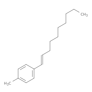 Benzene, 1-(1E)-1-decenyl-4-methyl-