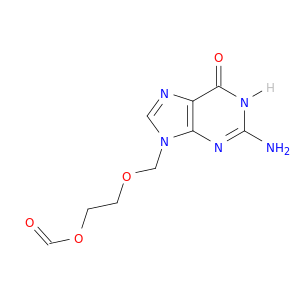6H-Purin-6-one, 2-amino-9-[[2-(formyloxy)ethoxy]methyl]-1,9-dihydro-