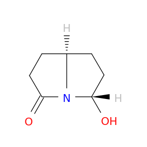 3H-Pyrrolizin-3-one, hexahydro-5-hydroxy-, cis-