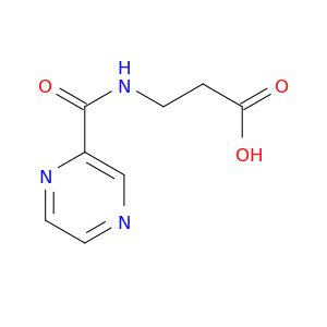 3-(pyrazin-2-ylformamido)propanoic Acid