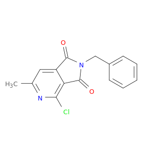 1H-Pyrrolo[3,4-c]pyridine-1,3(2H)-dione,4-chloro-6-methyl-2-(phenylmethyl)-