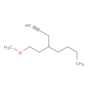 1-Octyne, 4-(2-methoxyethyl)-