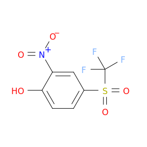 Phenol, 2-nitro-4-[(trifluoromethyl)sulfonyl]-