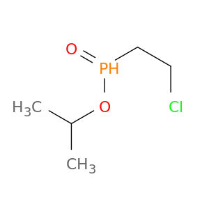 Phosphinic acid, (2-chloroethyl)-, 1-methylethyl ester