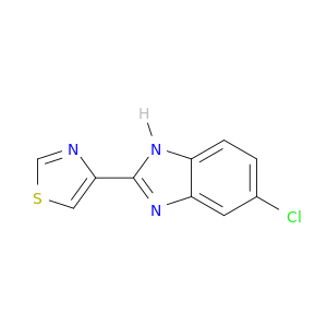1H-Benzimidazole, 5-chloro-2-(4-thiazolyl)-