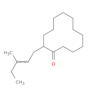 Cyclododecanone, 2-(3-methyl-2-pentenyl)-
