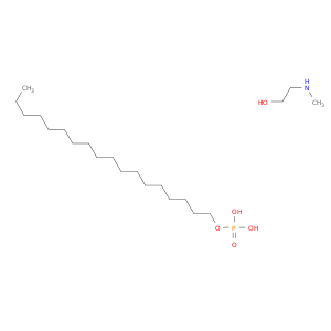 Phosphoric acid, octadecyl ester, compd. with 2-(methylamino)ethanol