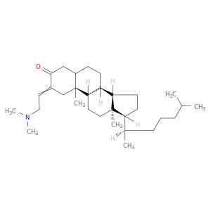 Cholestan-3-one, 2-[(dimethylamino)ethylidene]-