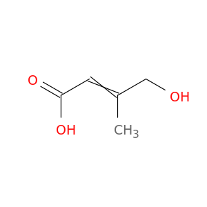 2-Butenoic acid, 4-hydroxy-3-methyl-