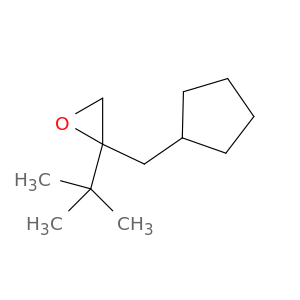 Oxirane, 2-(cyclopentylmethyl)-2-(1,1-dimethylethyl)-
