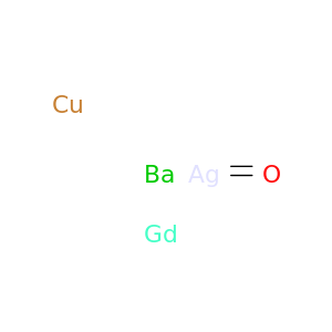 Barium copper gadolinium silver oxide