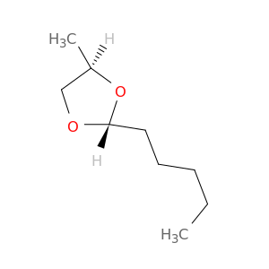 1,3-二氧戊环,4-甲基-2-戊基,反式-