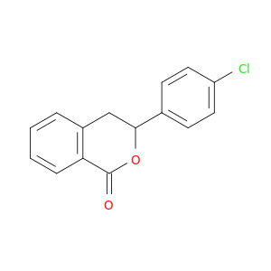 1H-2-Benzopyran-1-one, 3-(4-chlorophenyl)-3,4-dihydro-