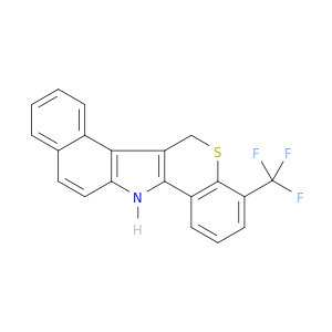 4-(trifluoromethyl)-6,13-dihydrobenzo[e]thiochromeno[4,3-b]indole