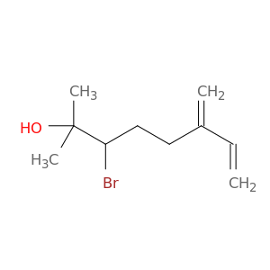 7-Octen-2-ol, 3-bromo-2-methyl-6-methylene-