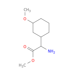 methyl 2-amino-2-(3-methoxycyclohexyl)acetate
