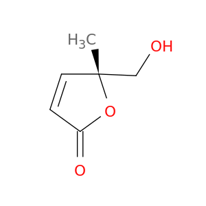 2(5H)-Furanone, 5-(hydroxymethyl)-5-methyl-, (5R)-
