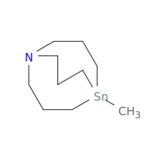 1-Aza-5-stannabicyclo[3.3.3]undecane, 5-methyl-