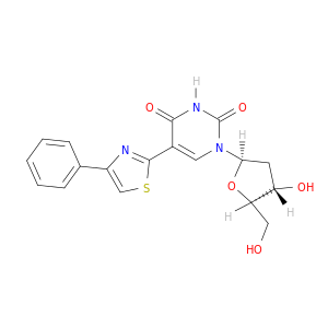 1-((2R,4S,5R)-4-HYDROXY-5-HYDROXYMETHYL-TETRAHYDRO-FURAN-2-YL)-5-(4-PHENYL-THIAZOL-2-YL)-1H-PYRIMIDINE-2,4-DIONE