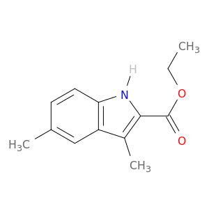 乙基3,5-二甲基-1H-吲哚-2-羧酸盐